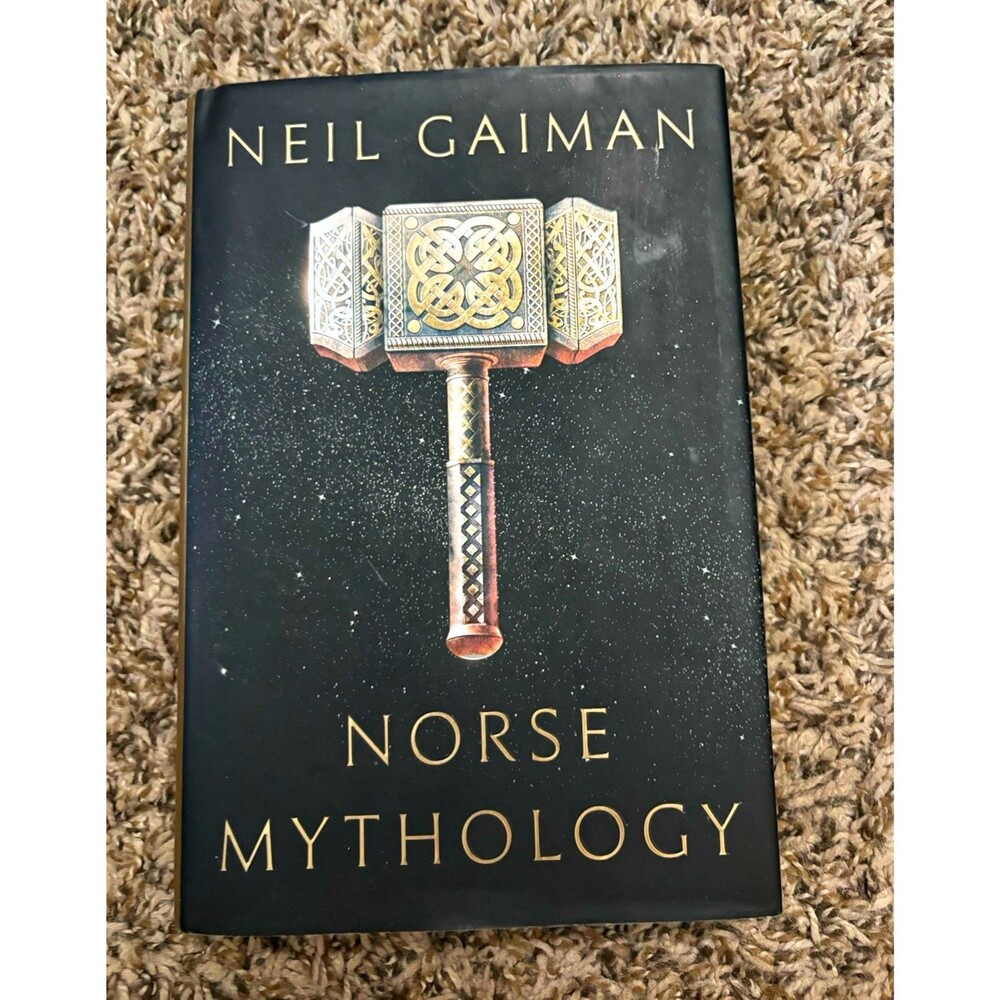 Neil Gaiman Norse Mythology Illustrated Hardcover 2017 Dust Jacket